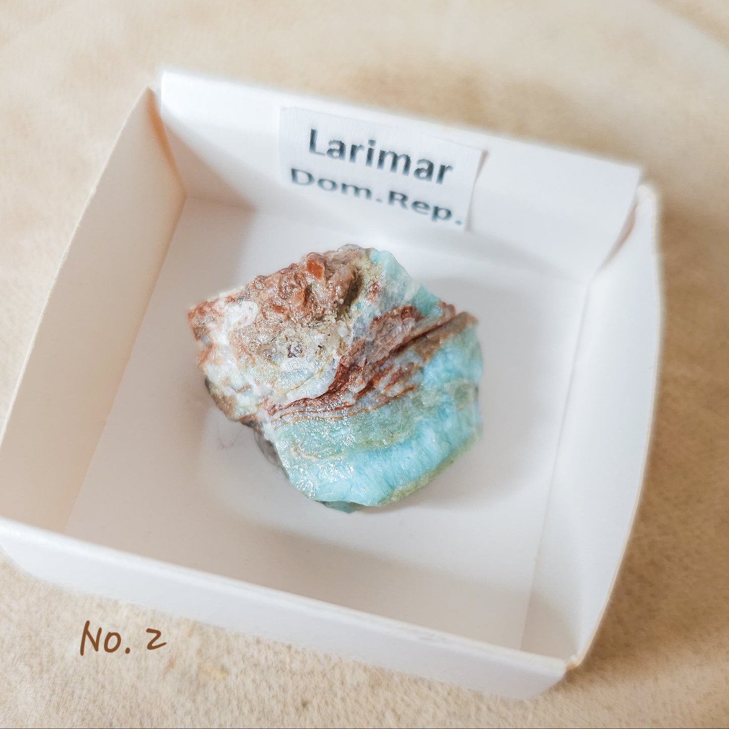 Larimar Raw Stone