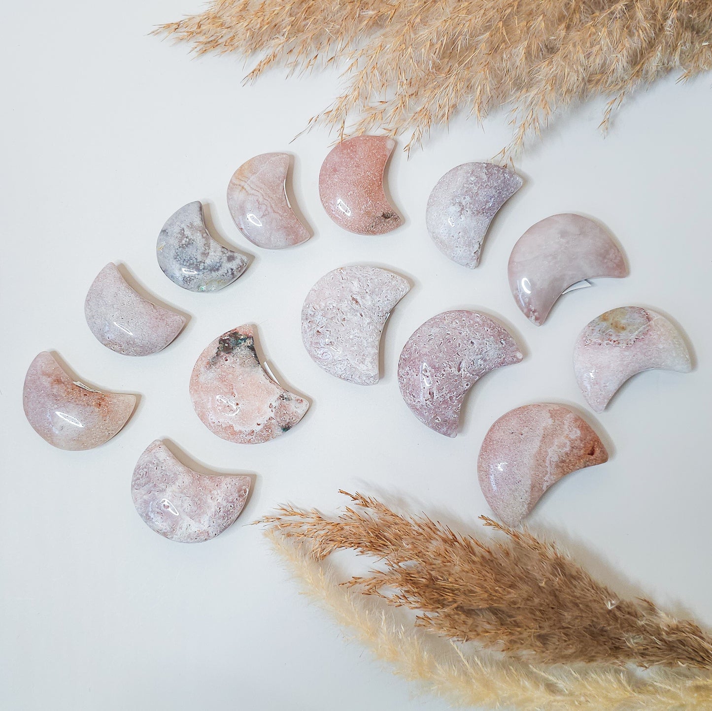 Pink Amethyst Moons