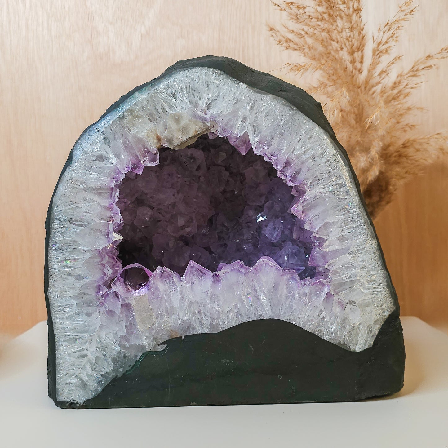 High Quality Amethyst Cave/Church filled with rainbows (10.18kg)