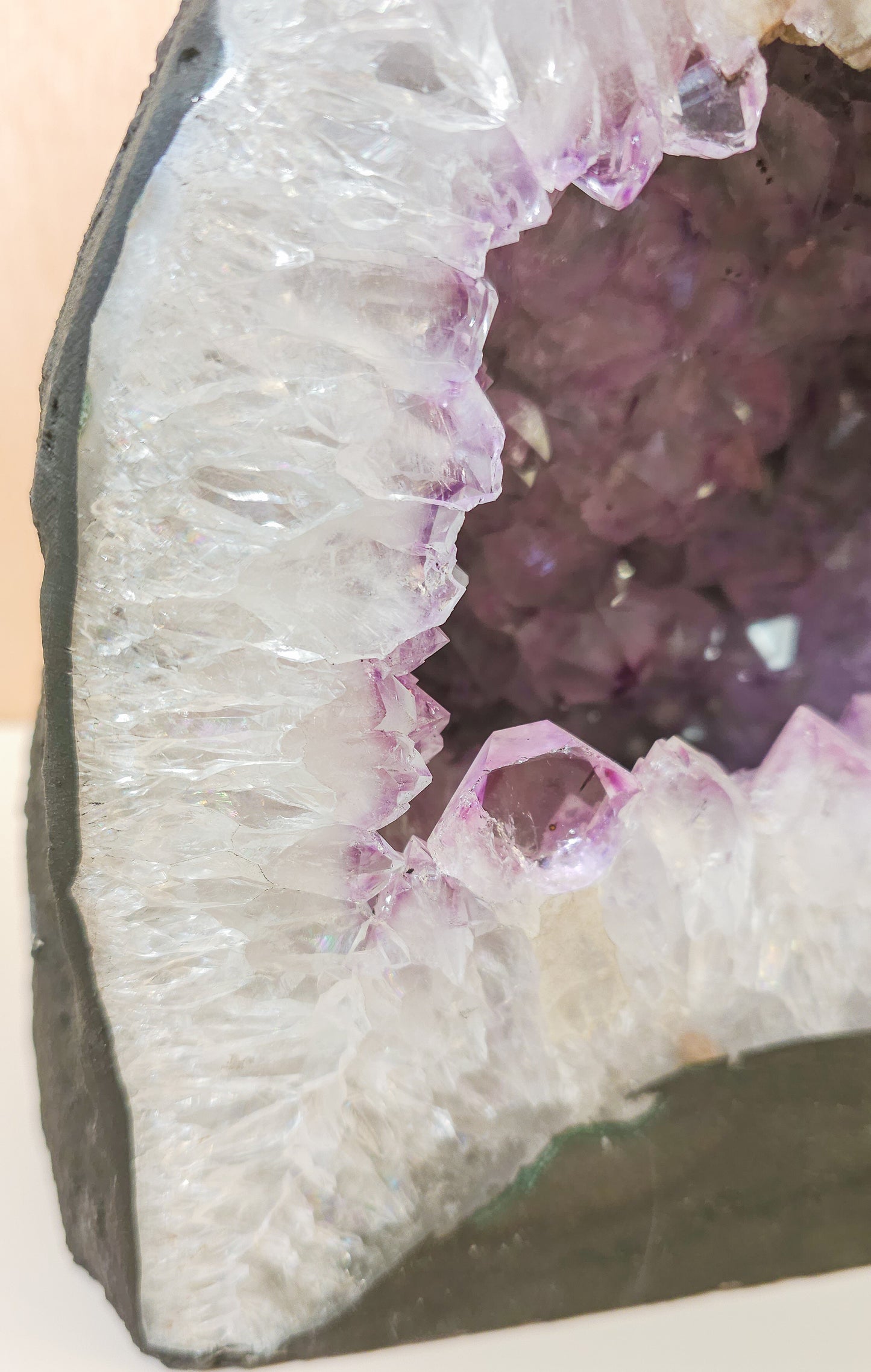 High Quality Amethyst Cave/Church filled with rainbows (10.18kg)