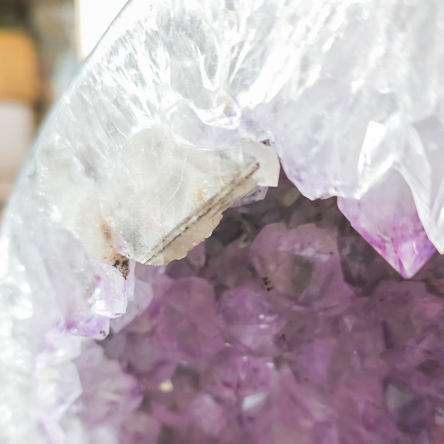 High Quality Amethyst Cave/Church filled with rainbows (10.18kg)