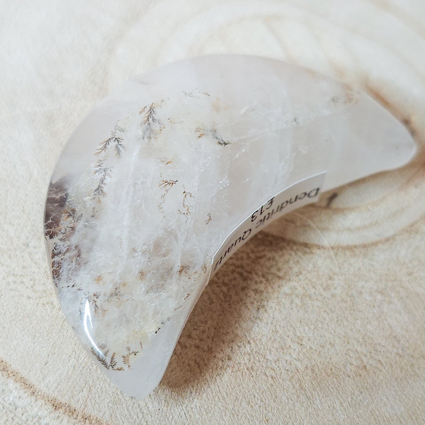 Dendritic Quartz Moon