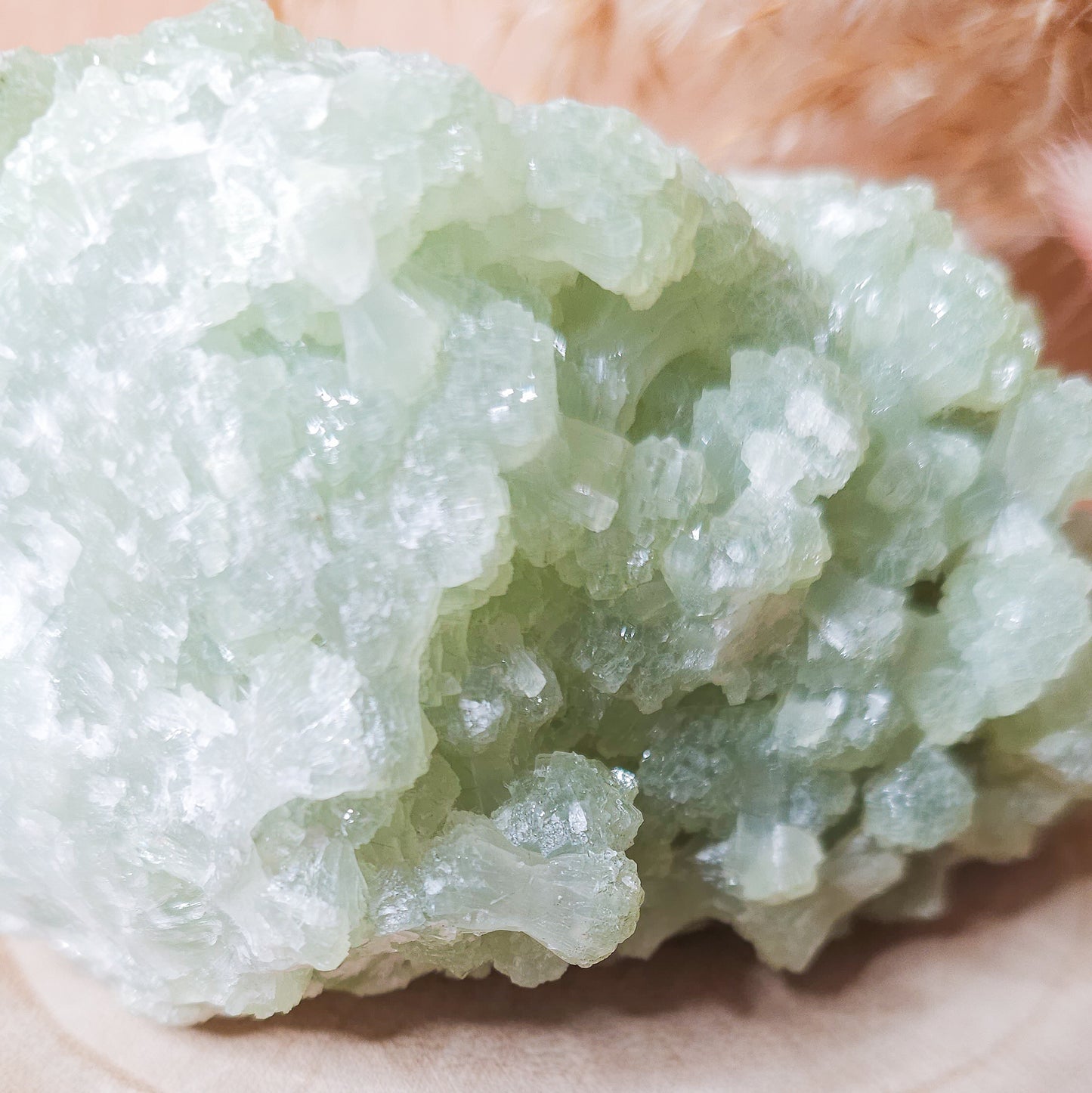 Rare Prehnite Specimen