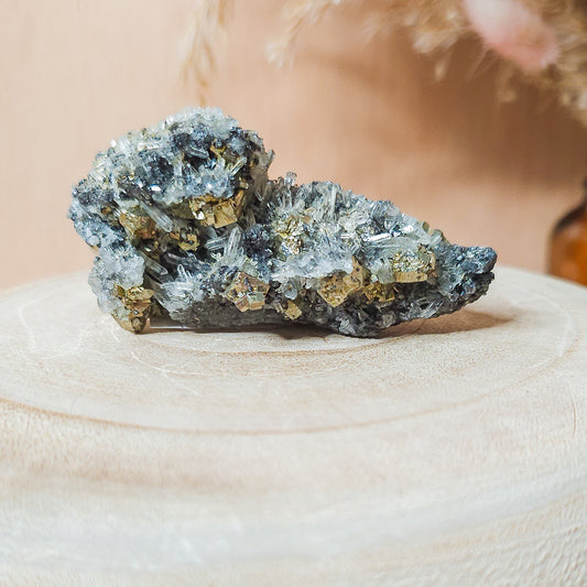 Pyrite, Sphalerite and Quartz Specimen