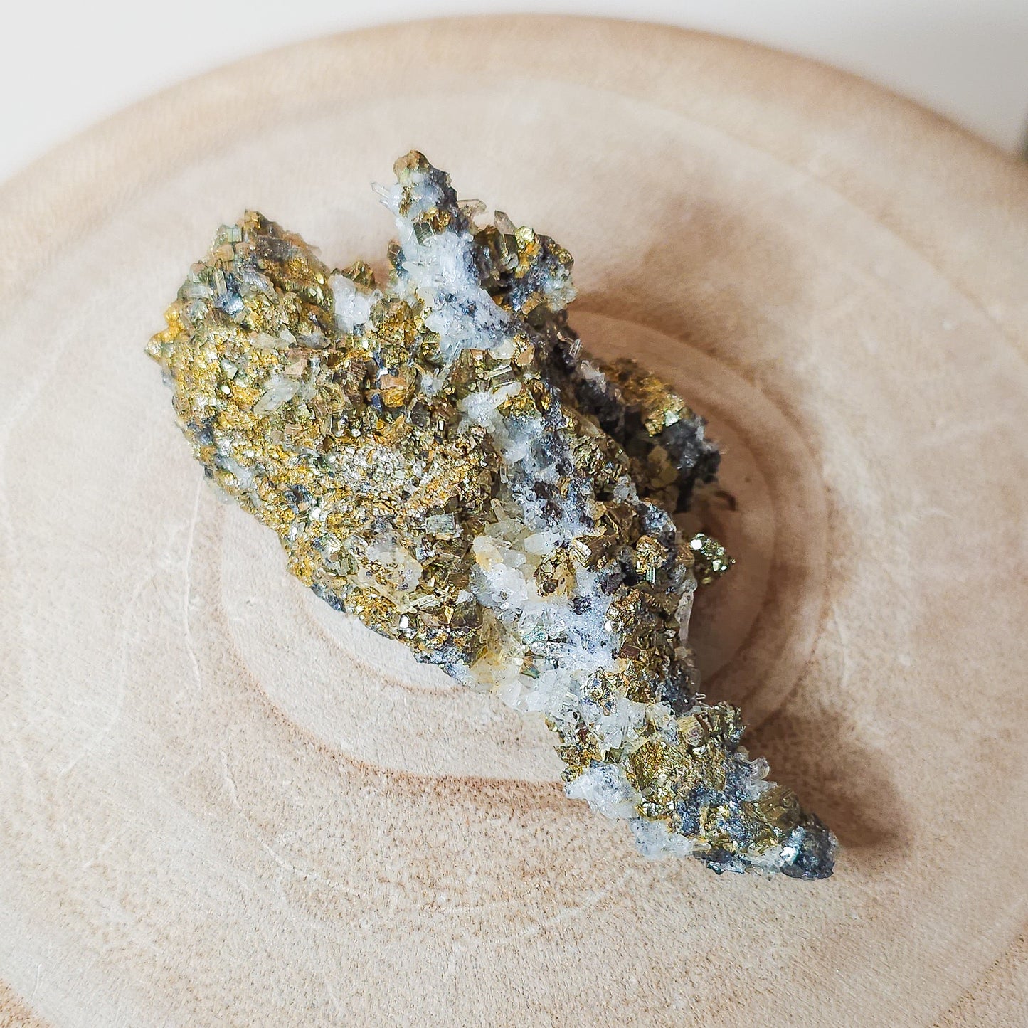 Pyrite, Sphalerite and Quartz Specimen