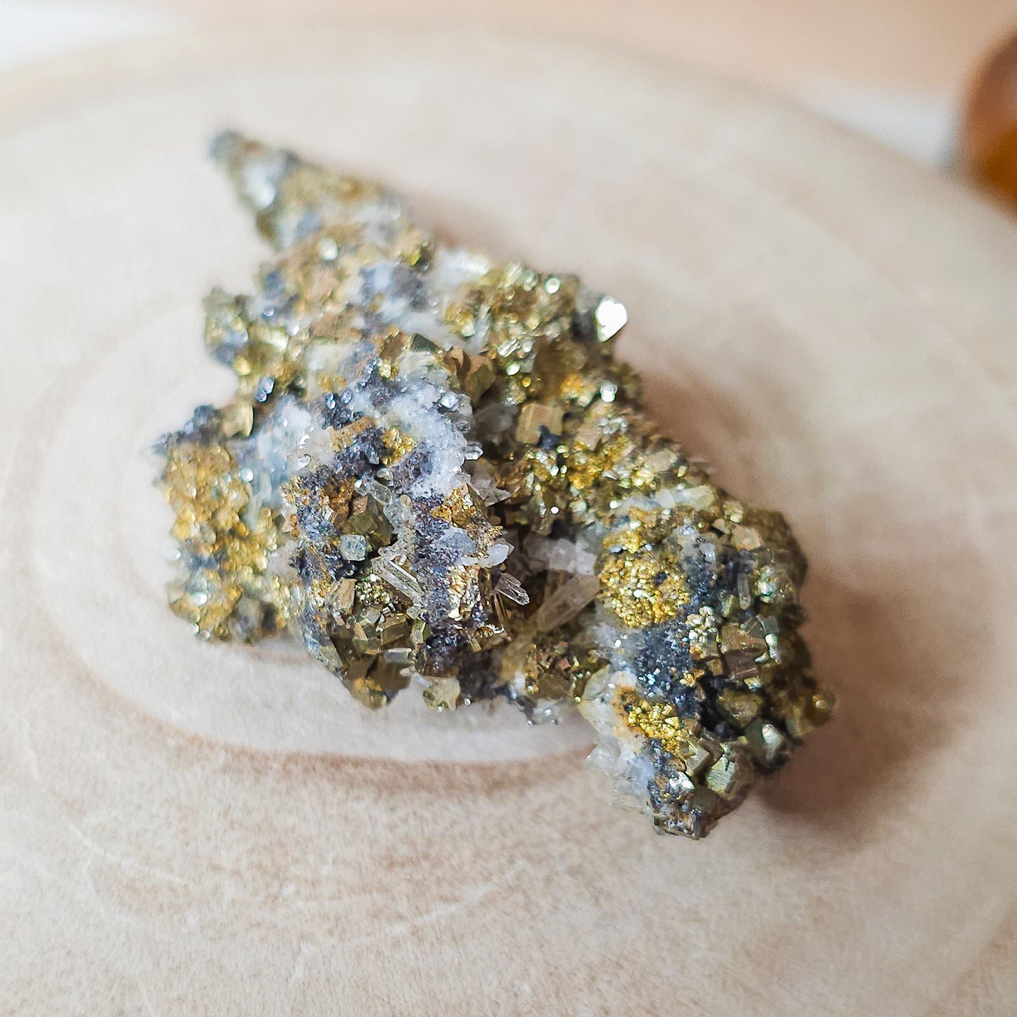 Pyrite, Sphalerite and Quartz Specimen