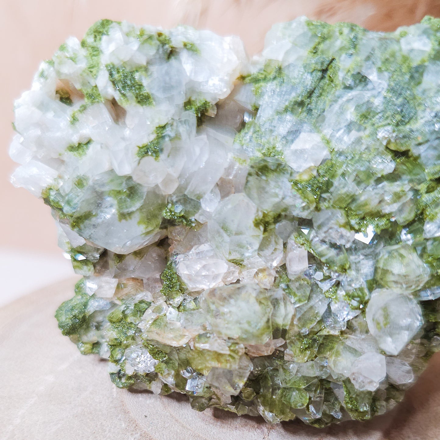 Epidote with Quartz / Fairy Forest Quartz