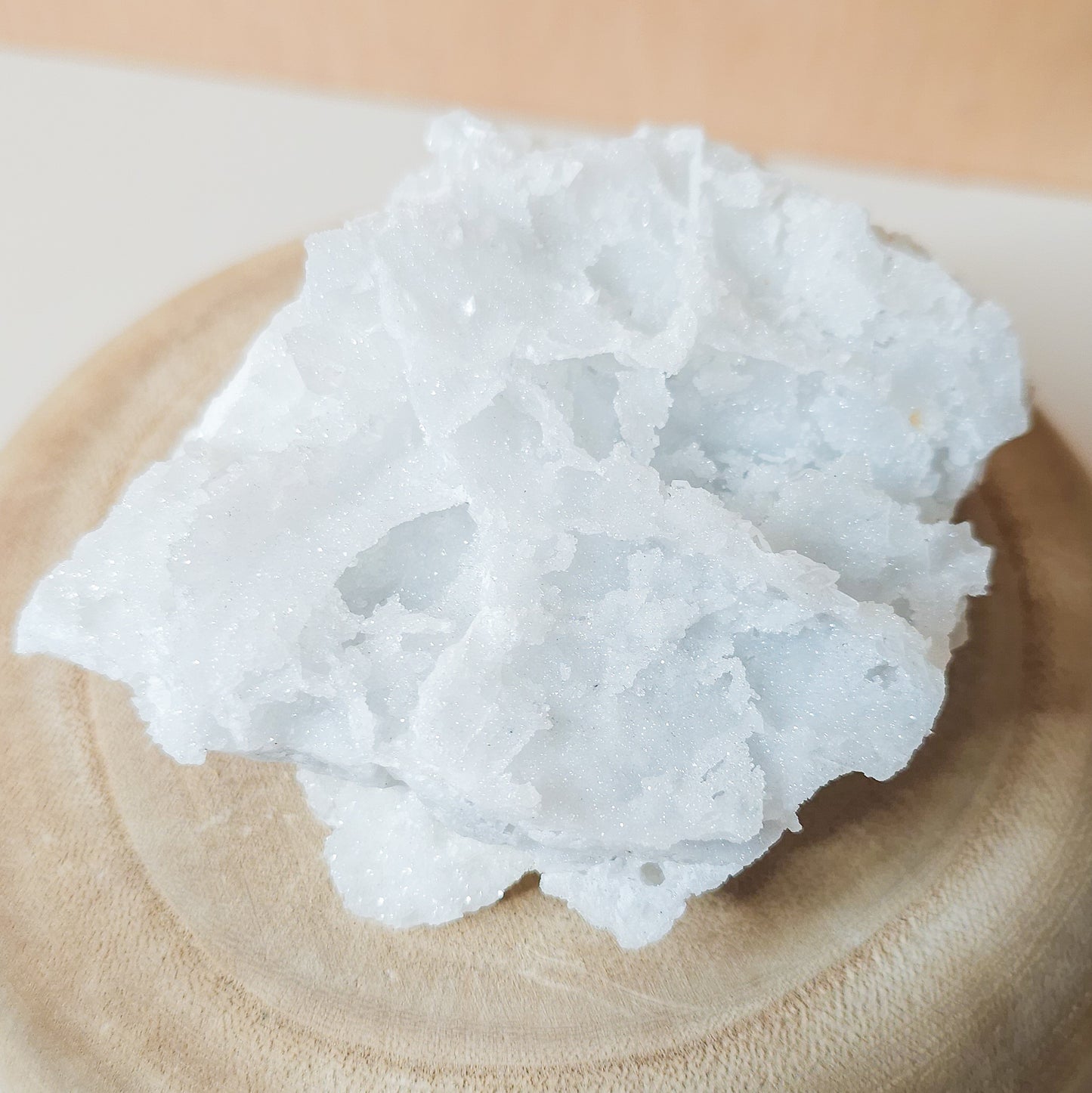 Sugar Quartz with Fluorescent Calcite Super Sparkly Specimen