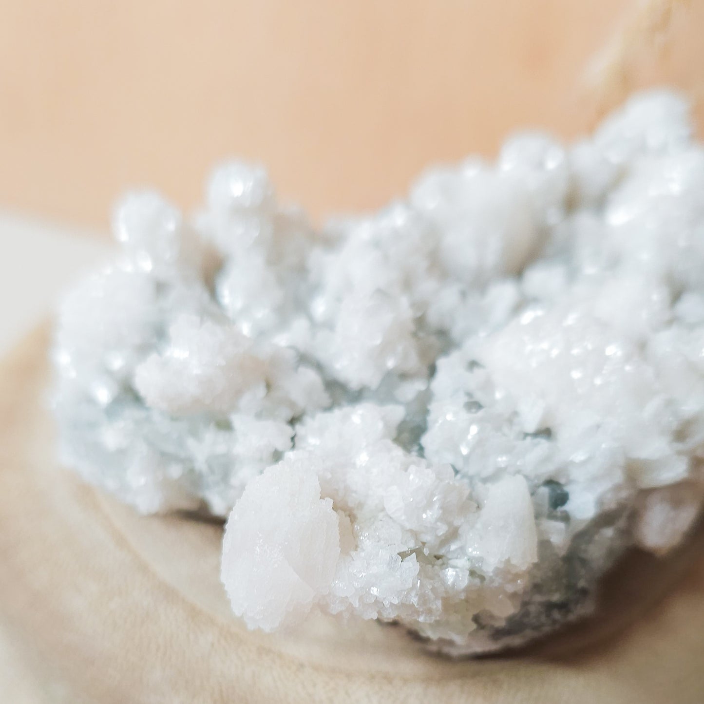 Calcite on Quartz Specimen