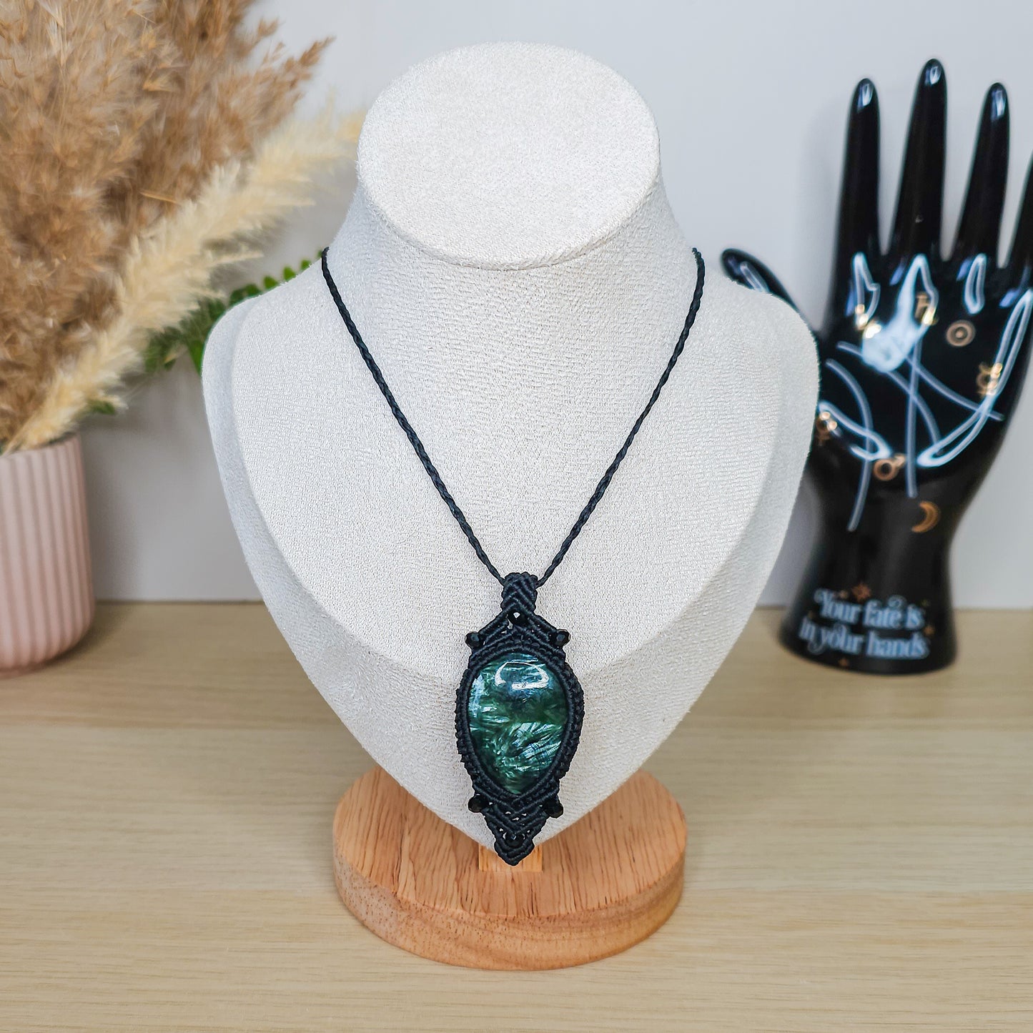 Handmade Seraphinite Necklace