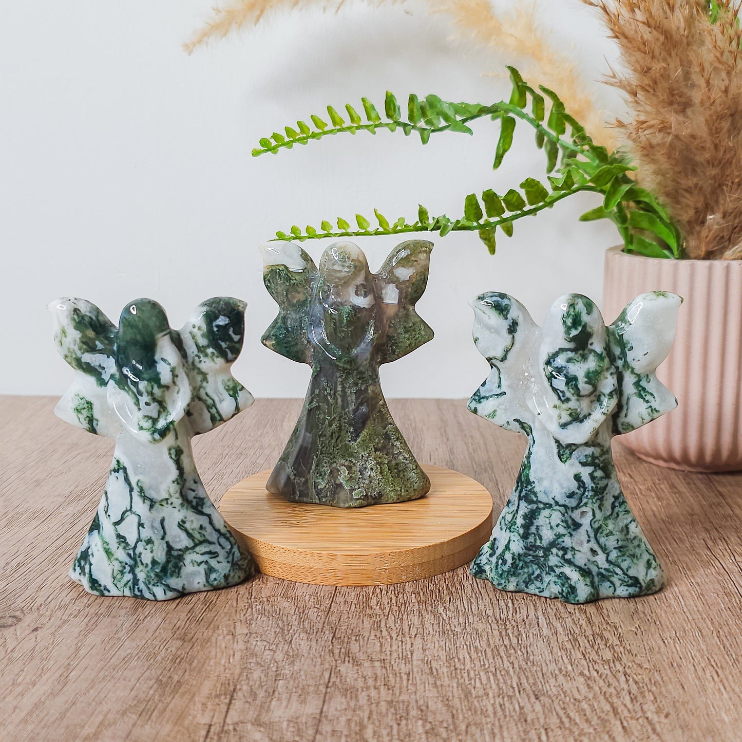 Moss Agate Fairy/Angel
