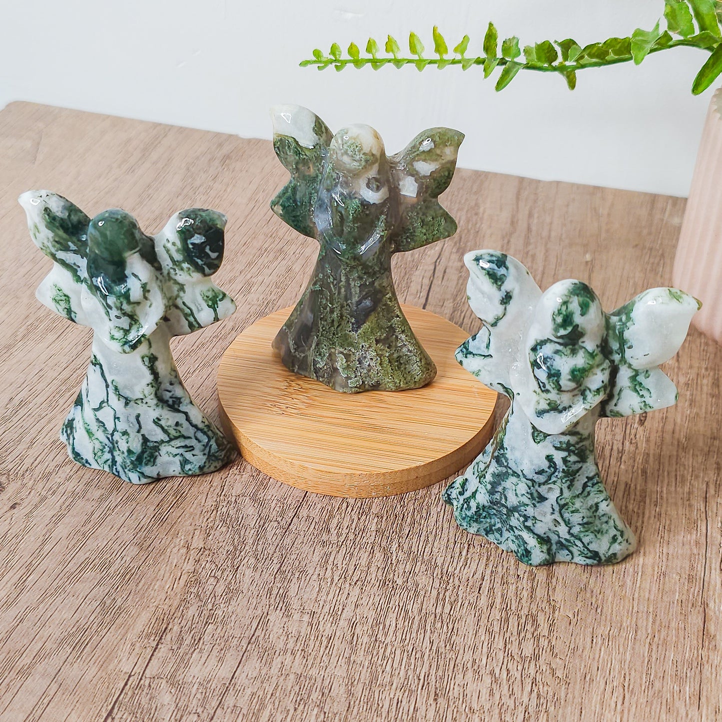 Moss Agate Fairy/Angel