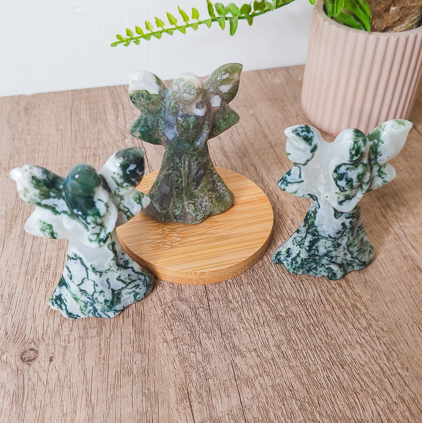 Moss Agate Fairy/Angel