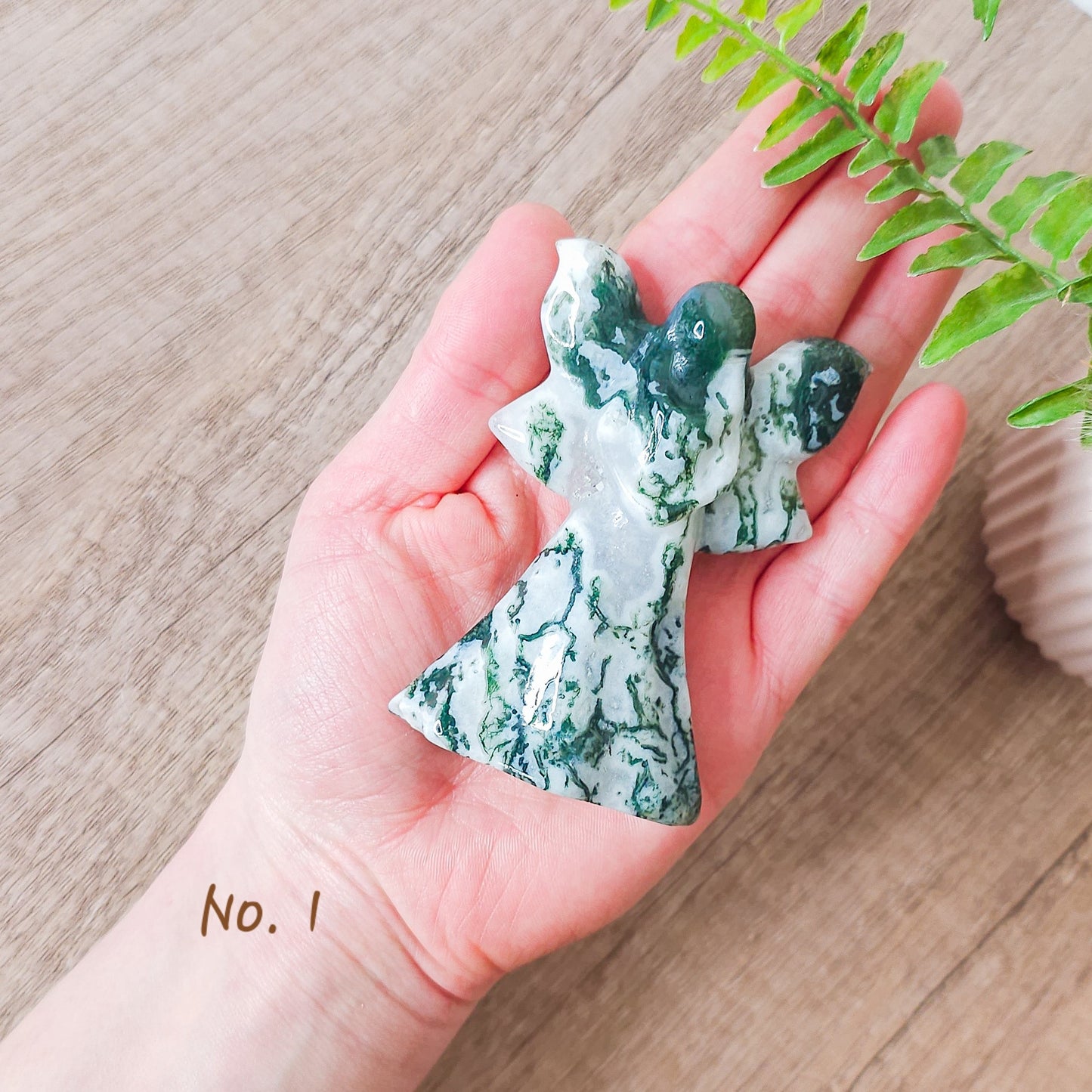 Moss Agate Fairy/Angel