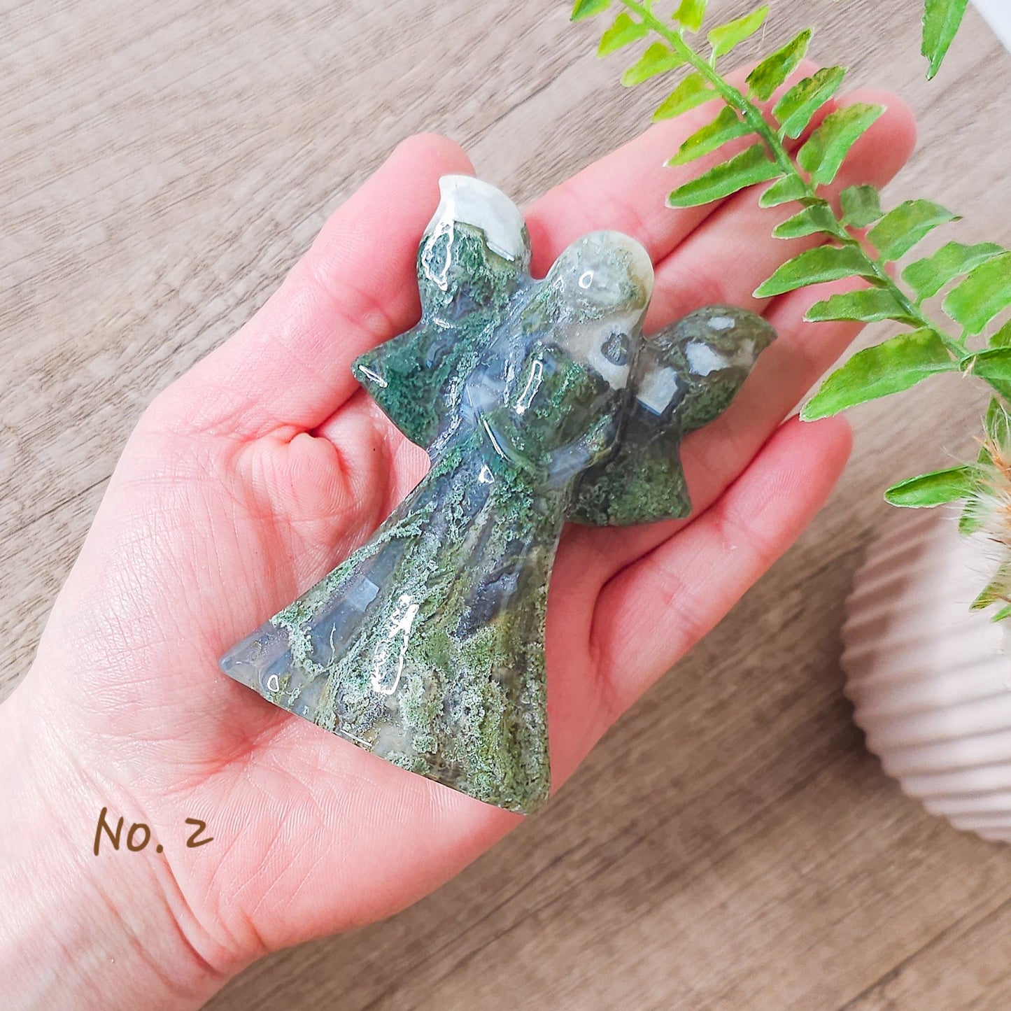 Moss Agate Fairy/Angel