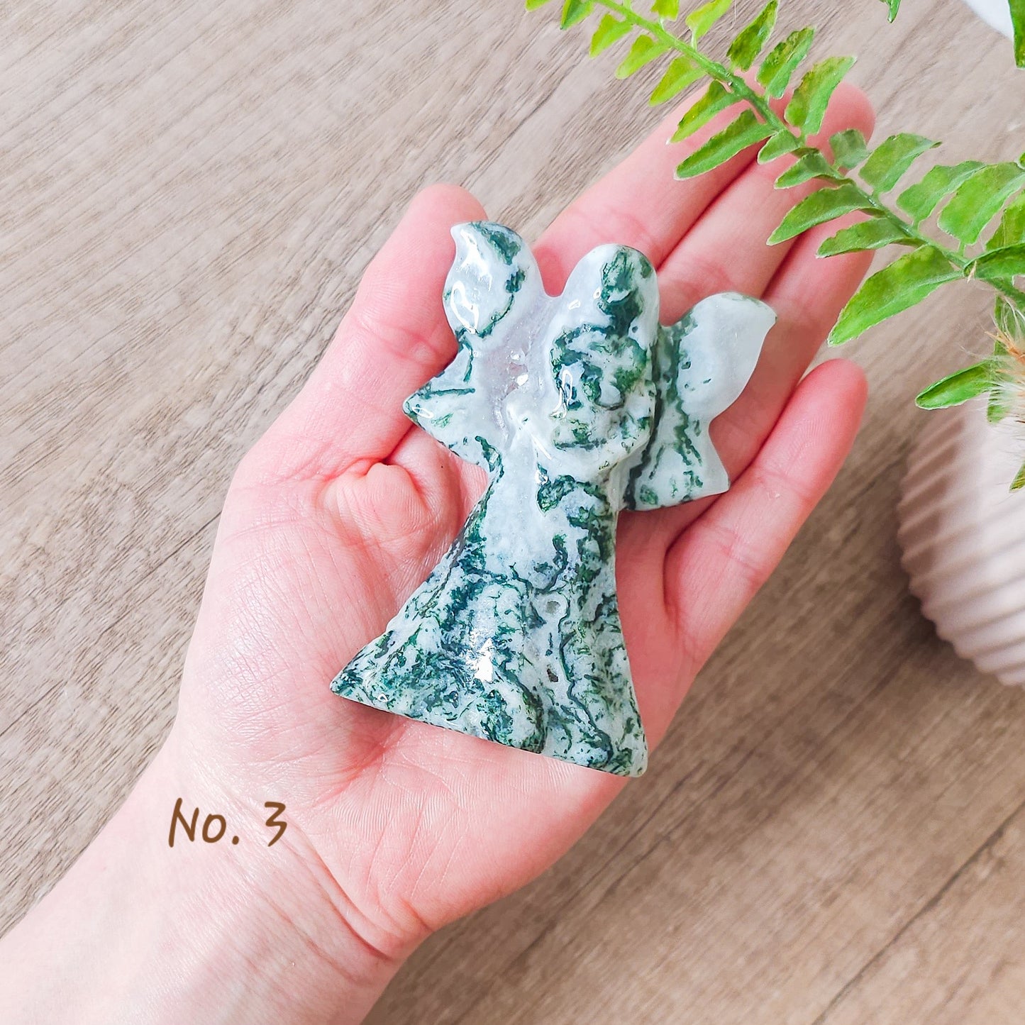 Moss Agate Fairy/Angel