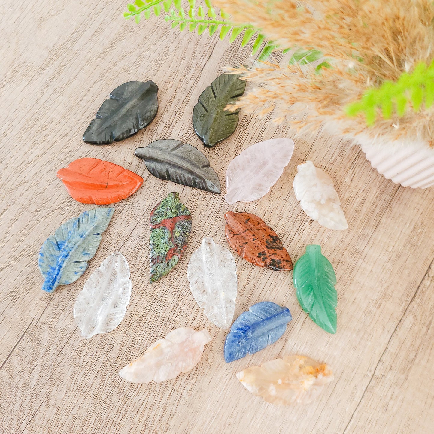 Crystal Feather Carving