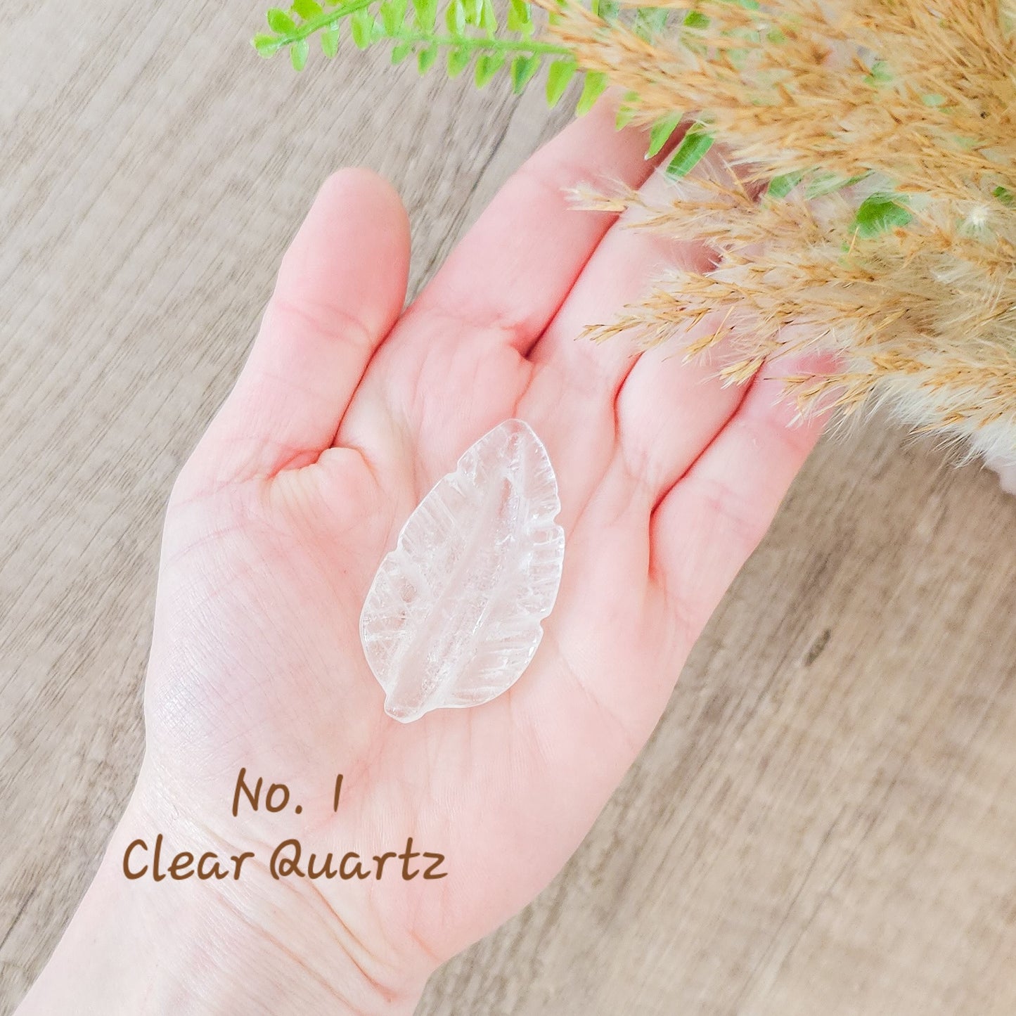 Crystal Feather Carving