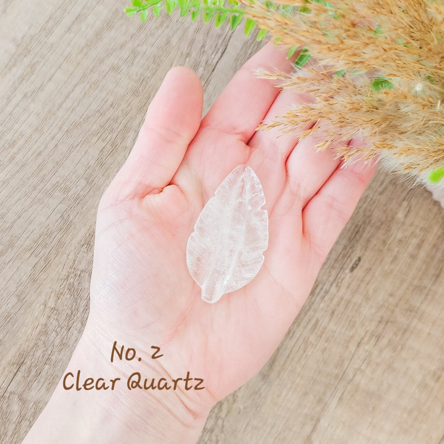 Crystal Feather Carving
