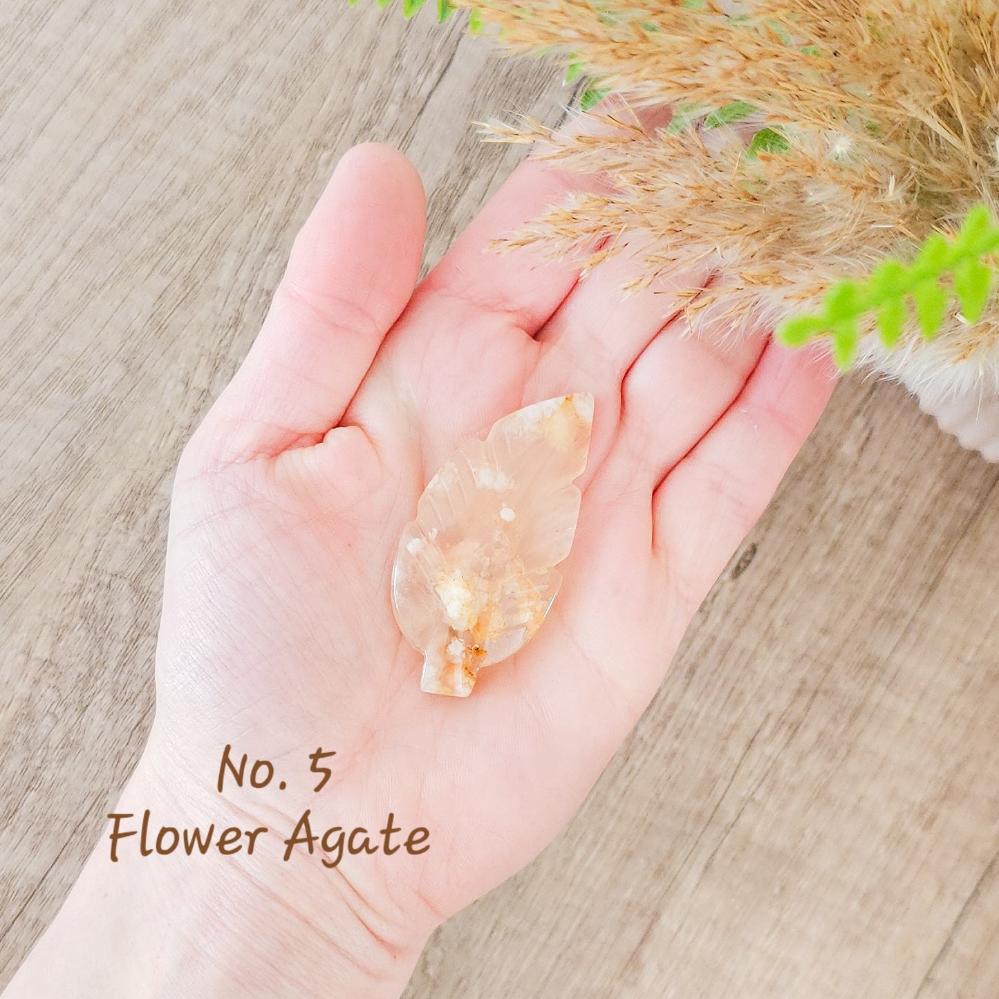 Crystal Feather Carving