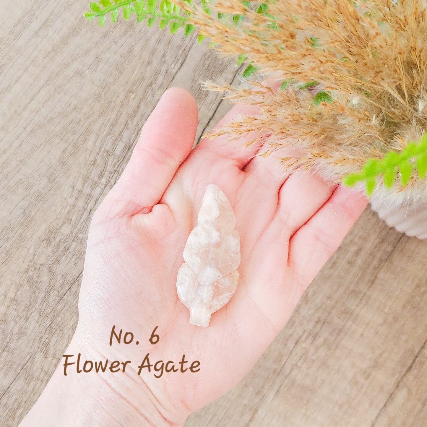 Crystal Feather Carving