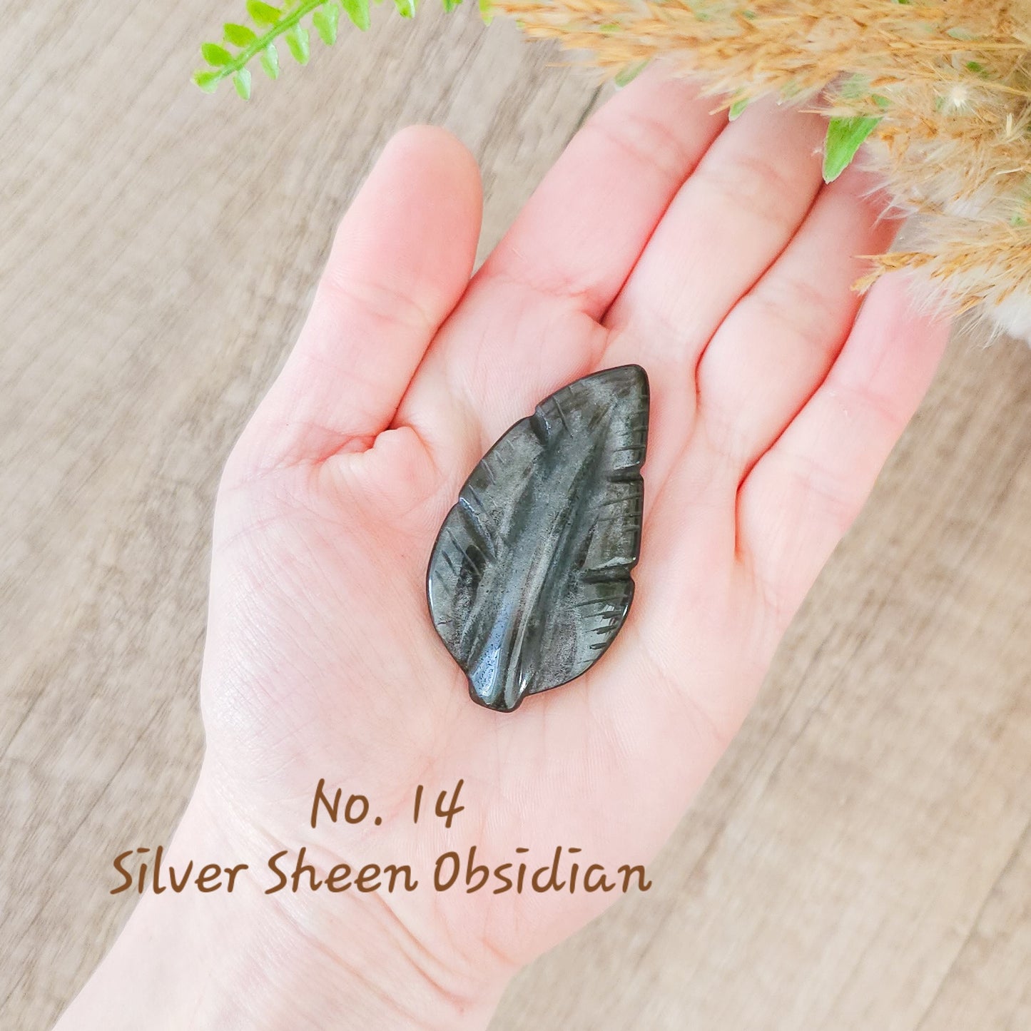 Crystal Feather Carving