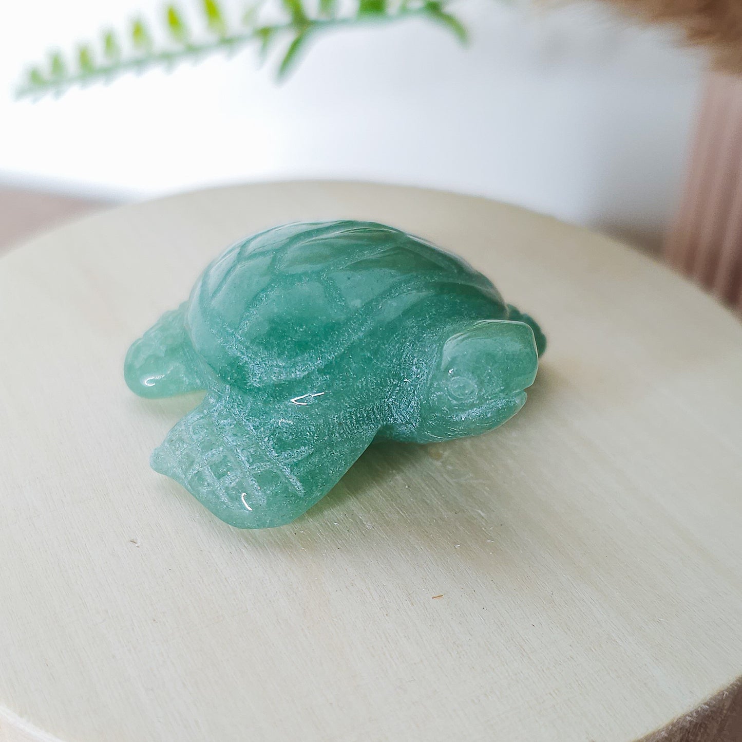 Green Aventurine Turtle Carving