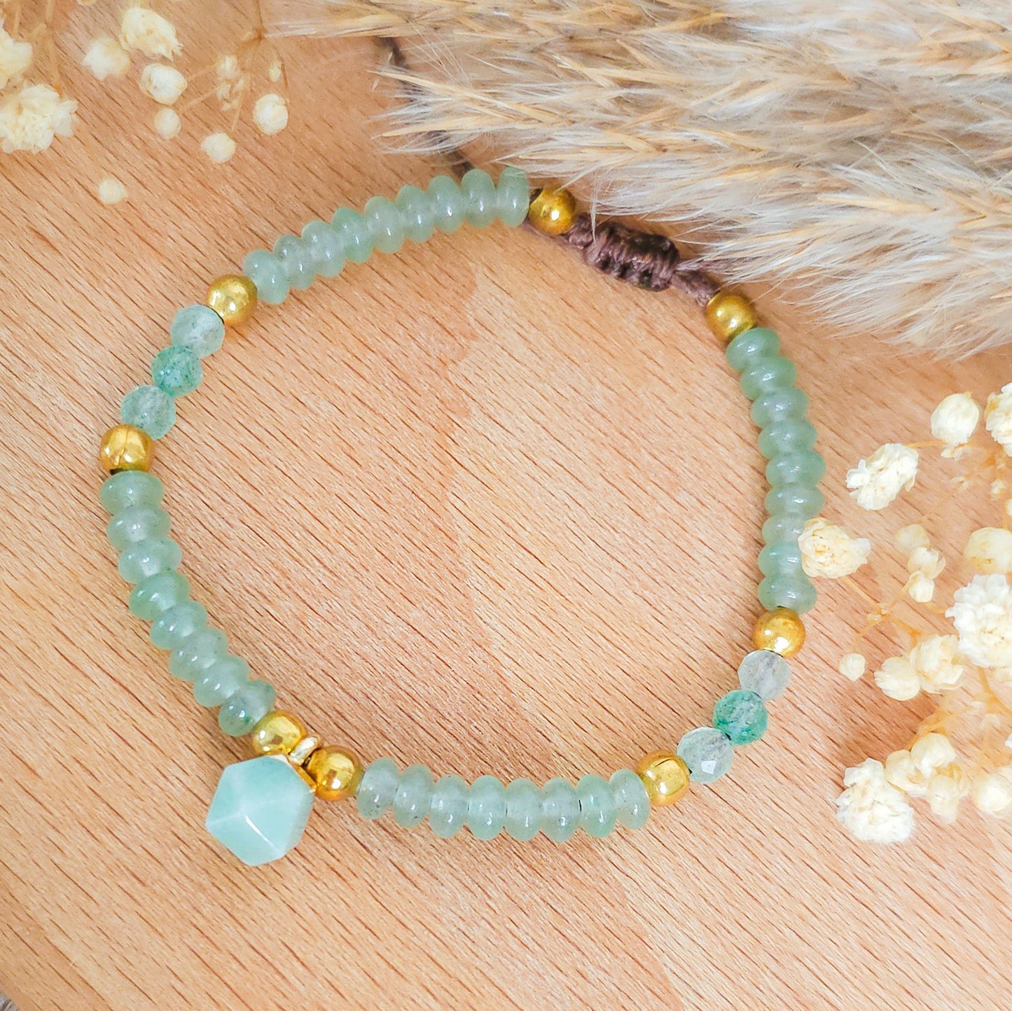 Handmade Green Aventurine Bracelet