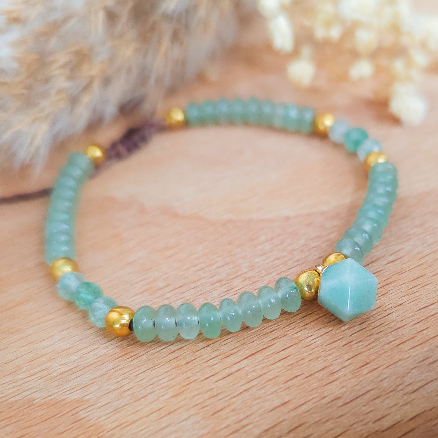 Handmade Green Aventurine Bracelet