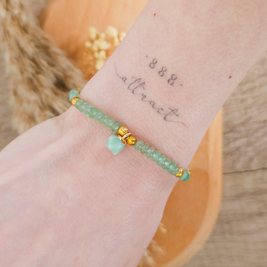 Handmade Green Aventurine Bracelet