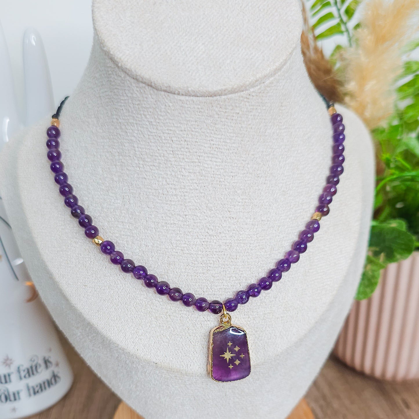 Handmade Amethyst Necklace