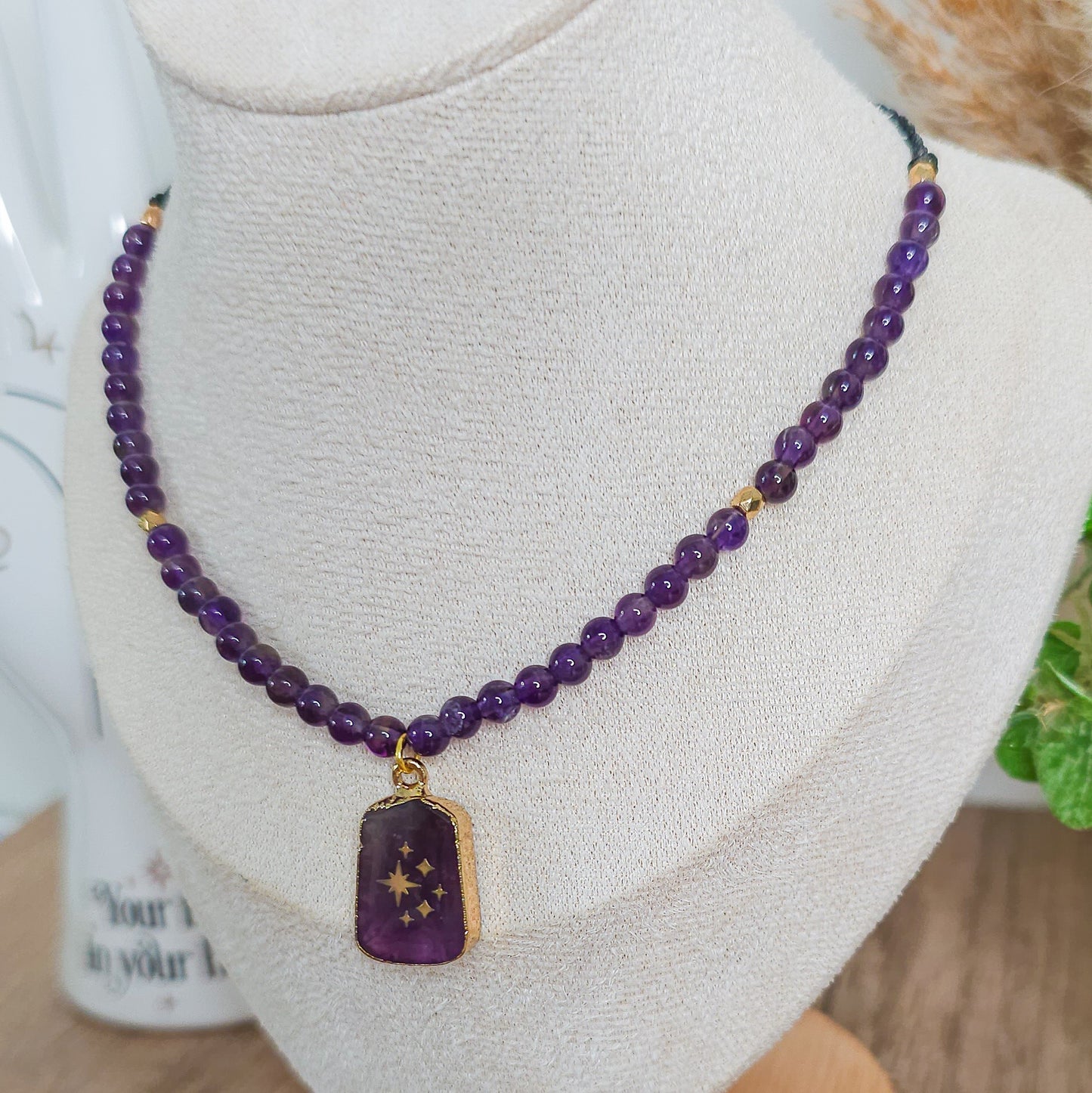Handmade Amethyst Necklace
