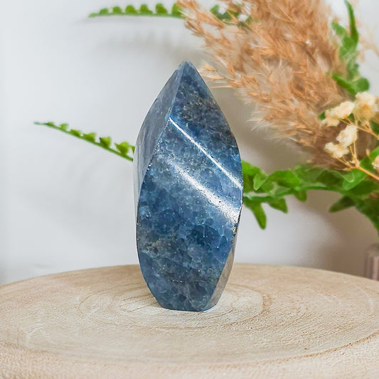 Blue Calcite Flame