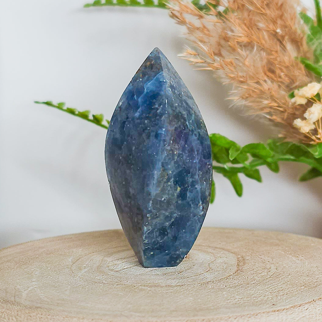 Blue Calcite Flame