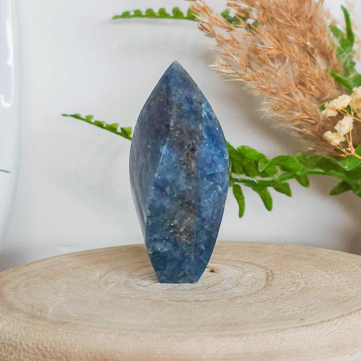 Blue Calcite Flame