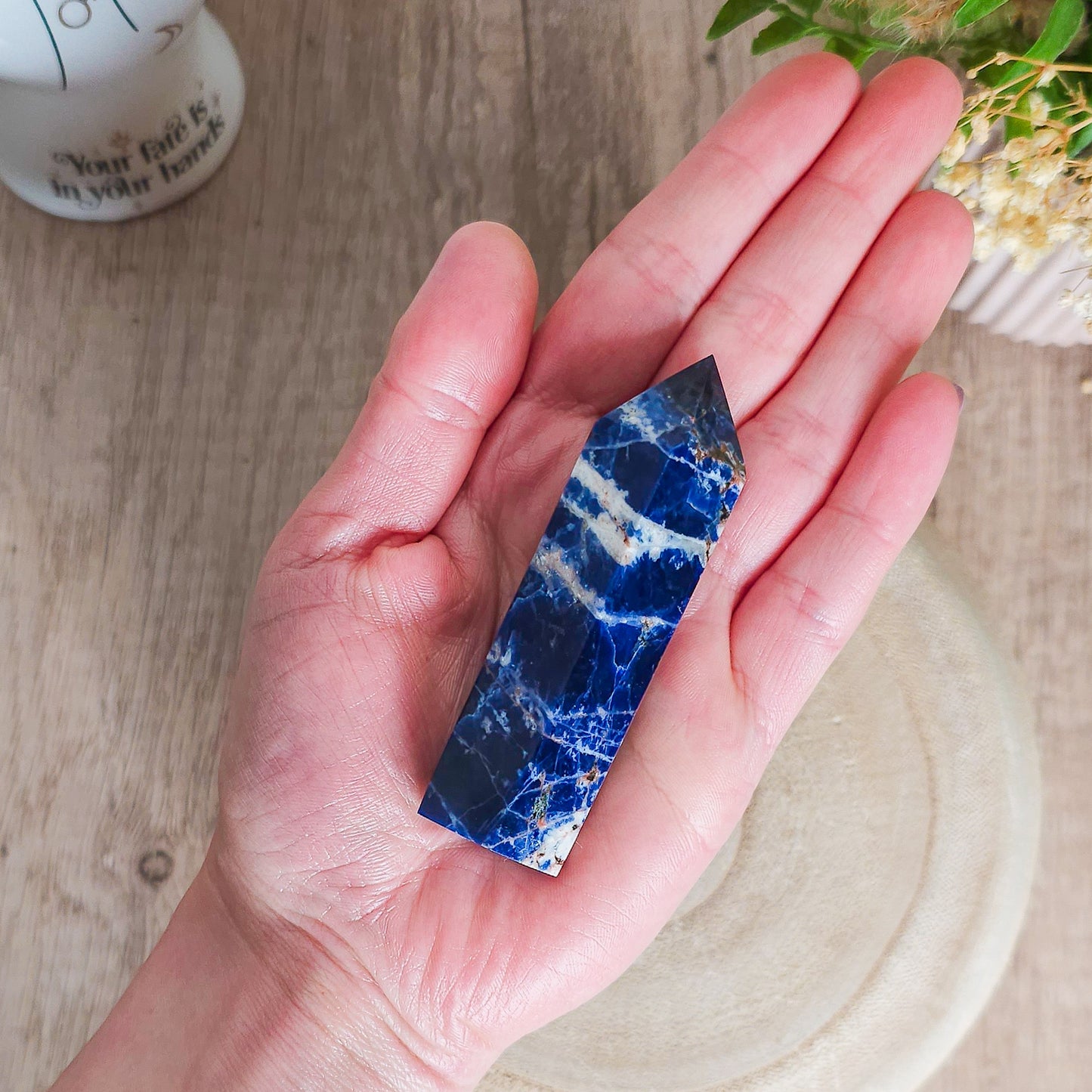 Fluorescent Sodalite Tower