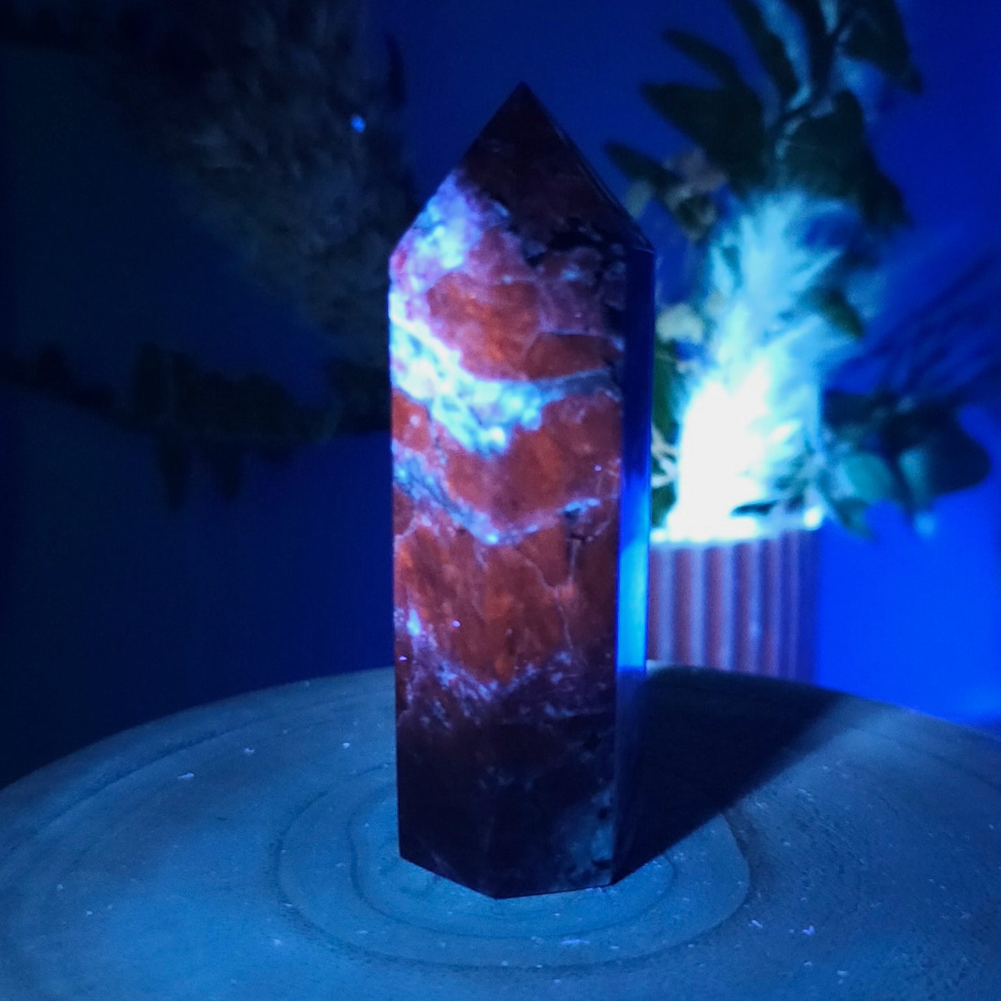 Fluorescent Sodalite Tower