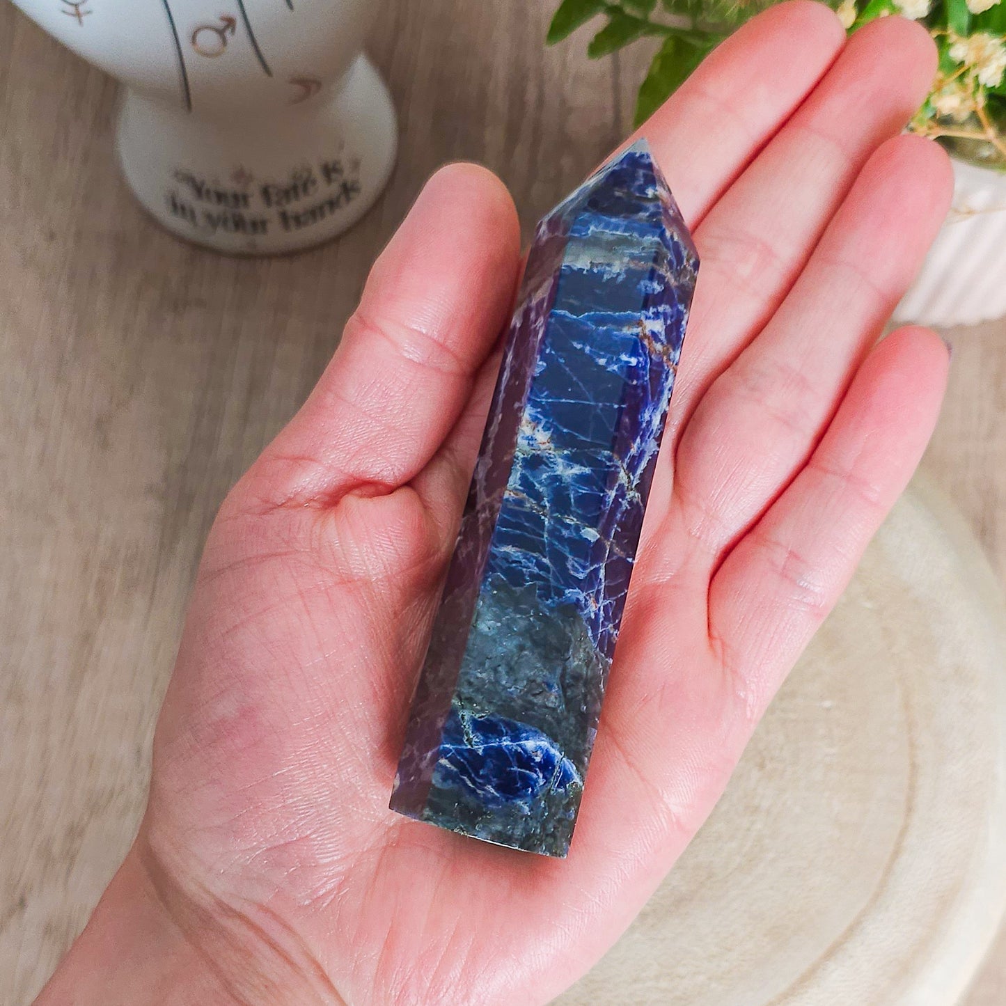Fluorescent Sodalite Tower