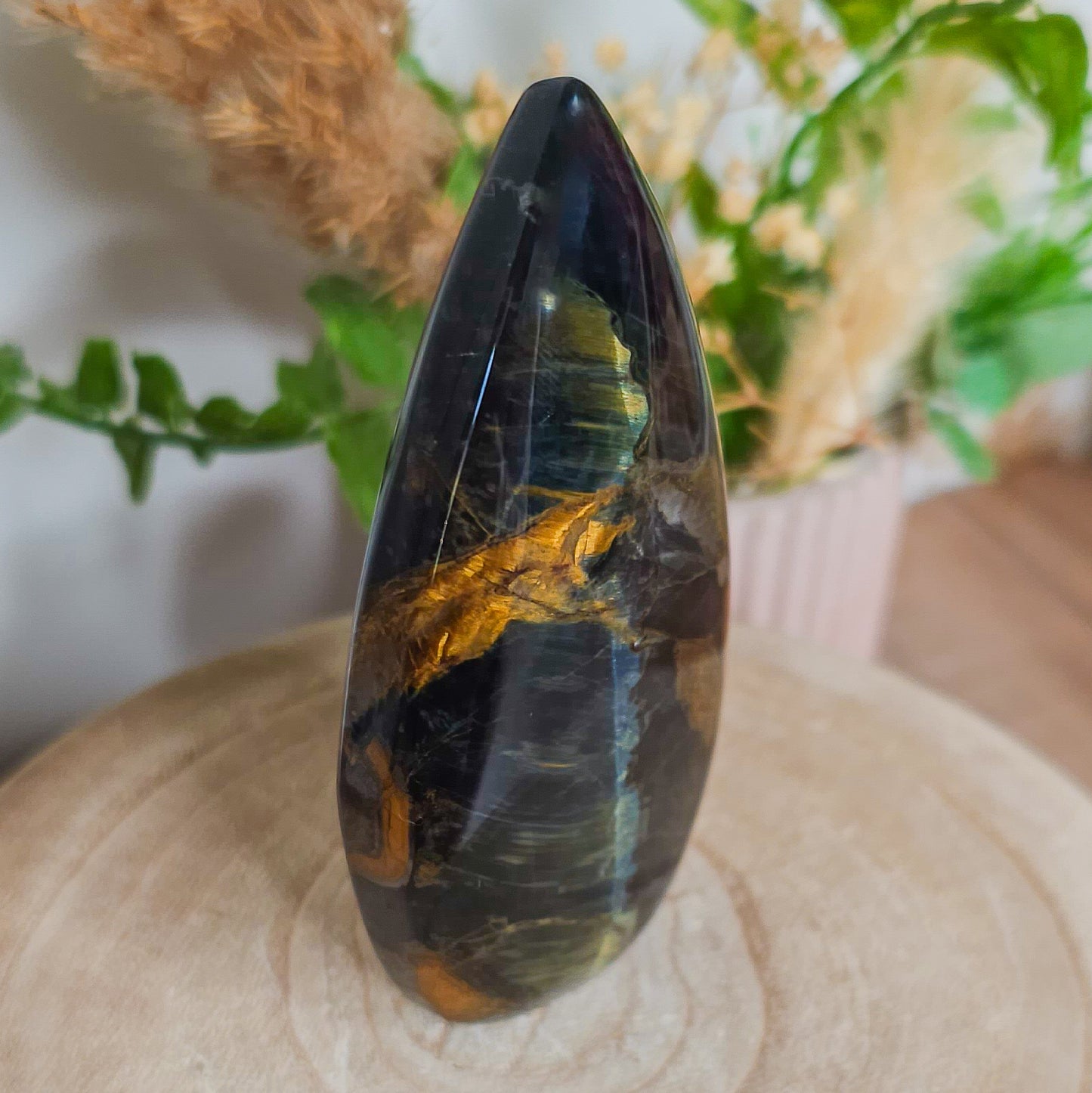 Blue Tiger's Eye Free-Form