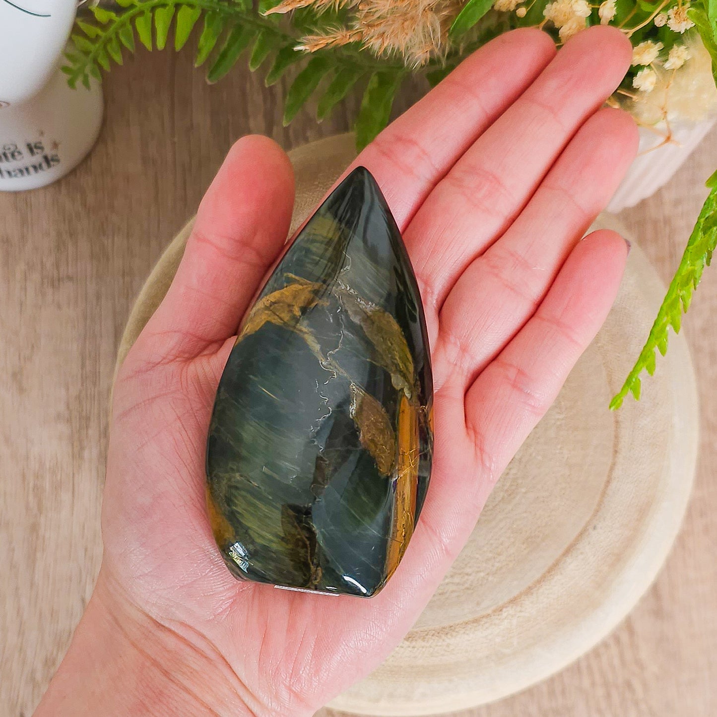 Blue Tiger's Eye Free-Form