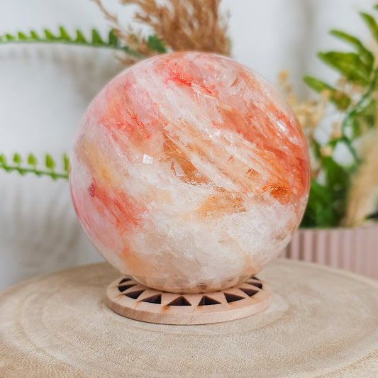 Fire Quartz Sphere