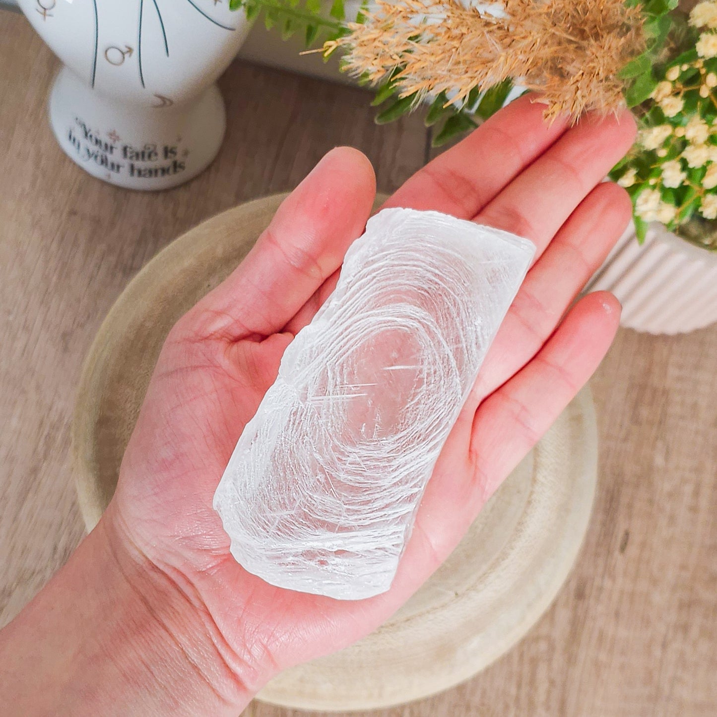 Selenite Raw Stone