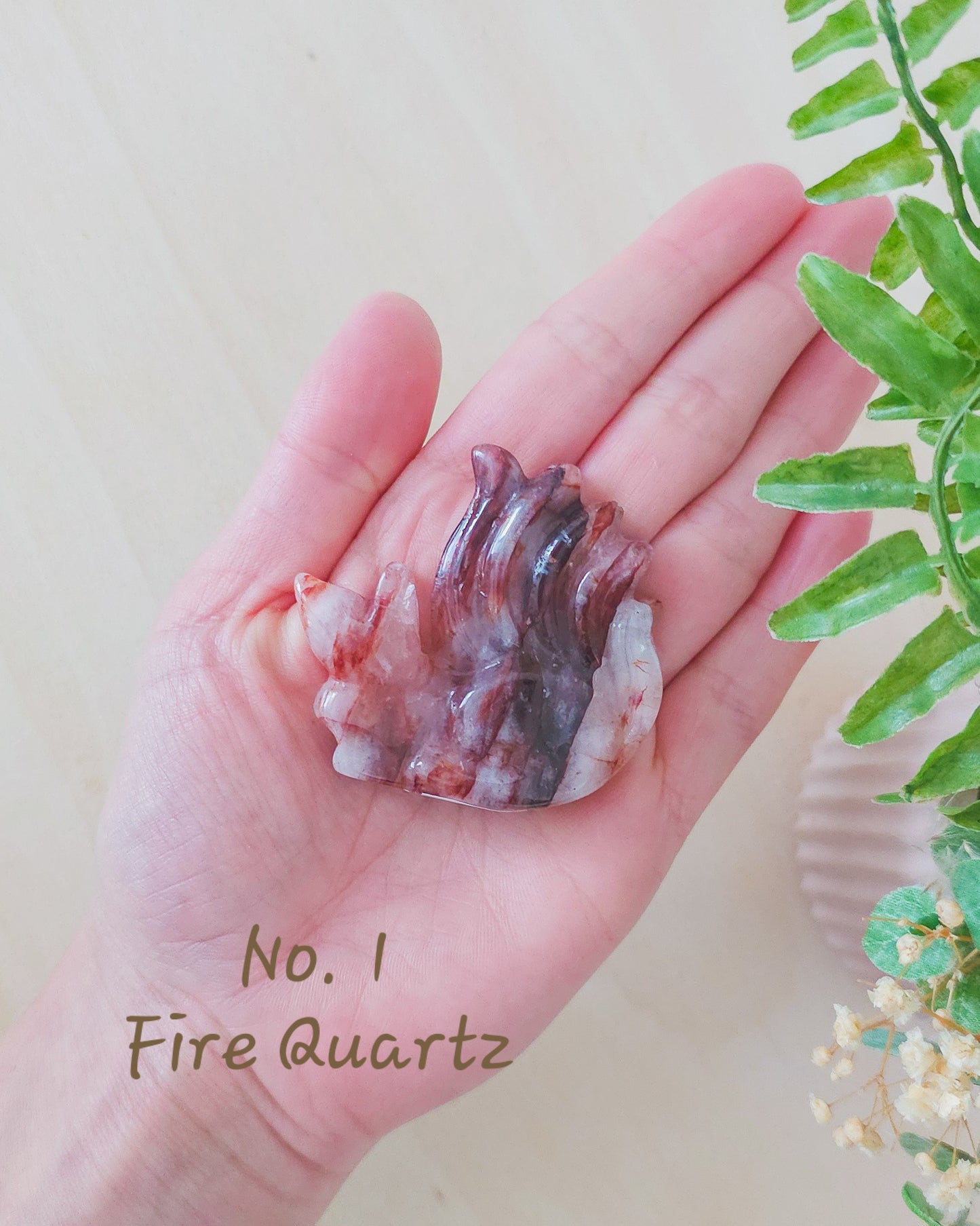 Nine-Tailed Fox Crystal Carvings