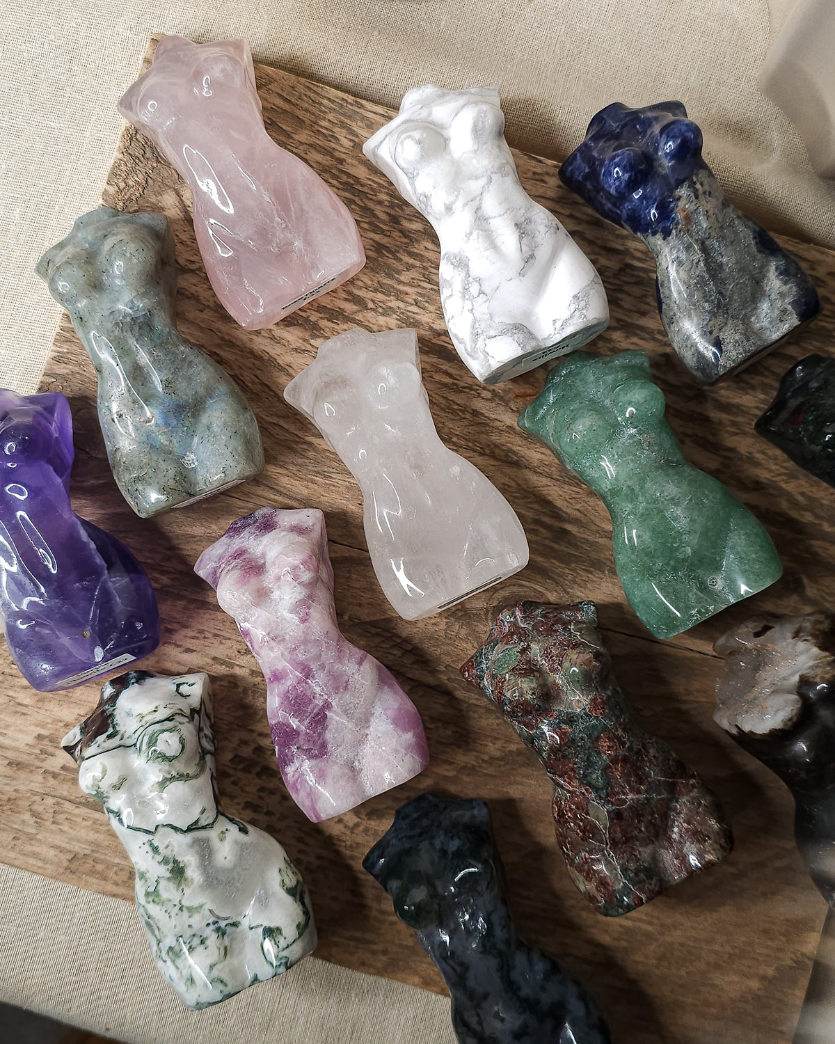 Crystal Goddess Body Carving