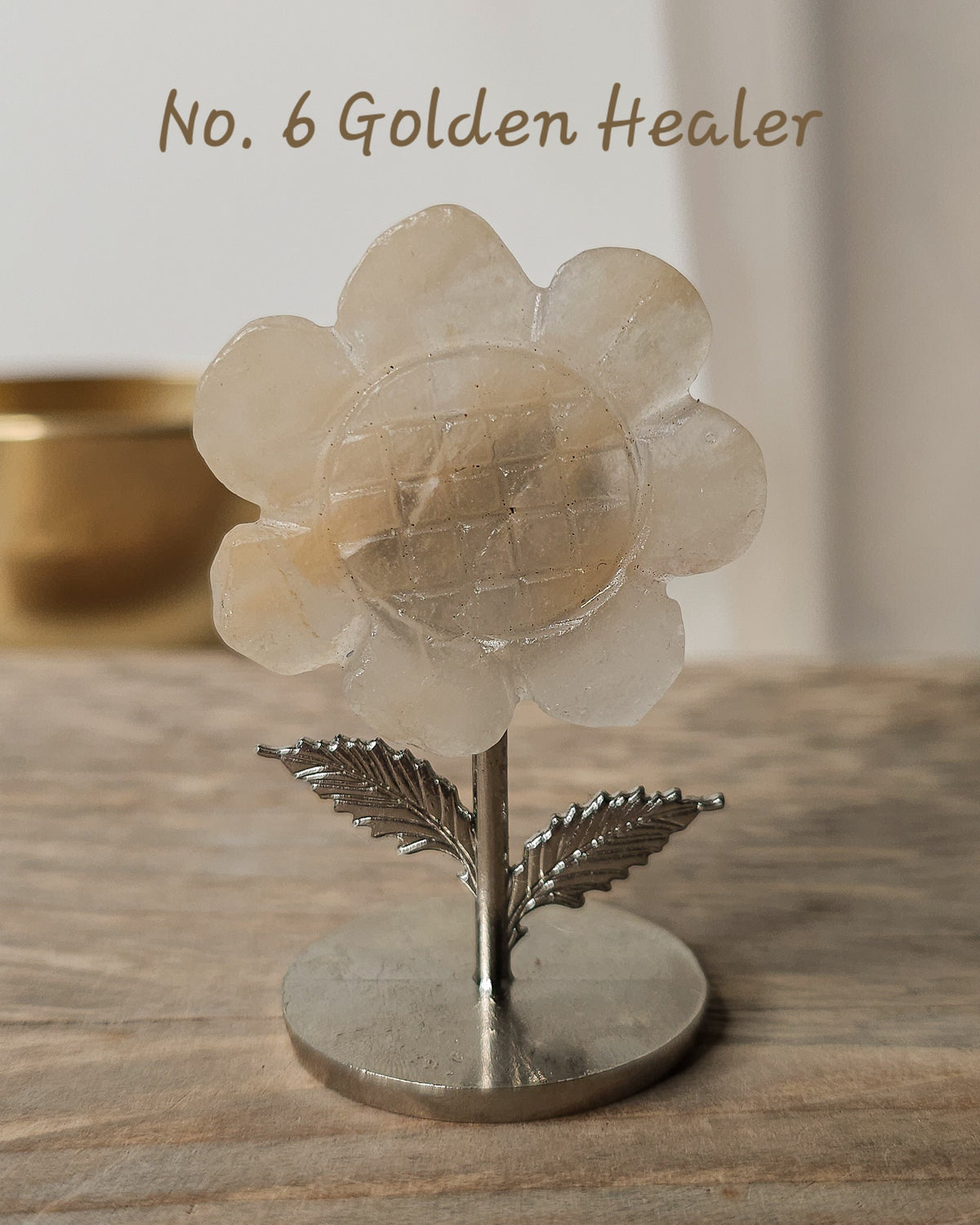 Crystal Flower Carving
