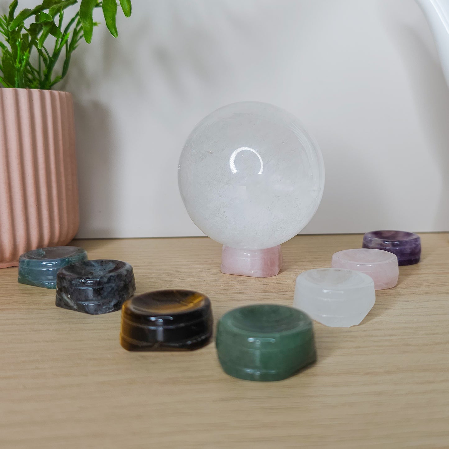 Crystal Sphere Stands