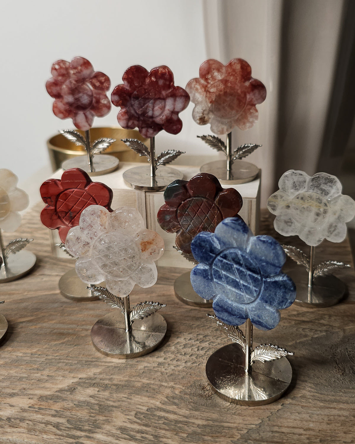 Crystal Flower Carving
