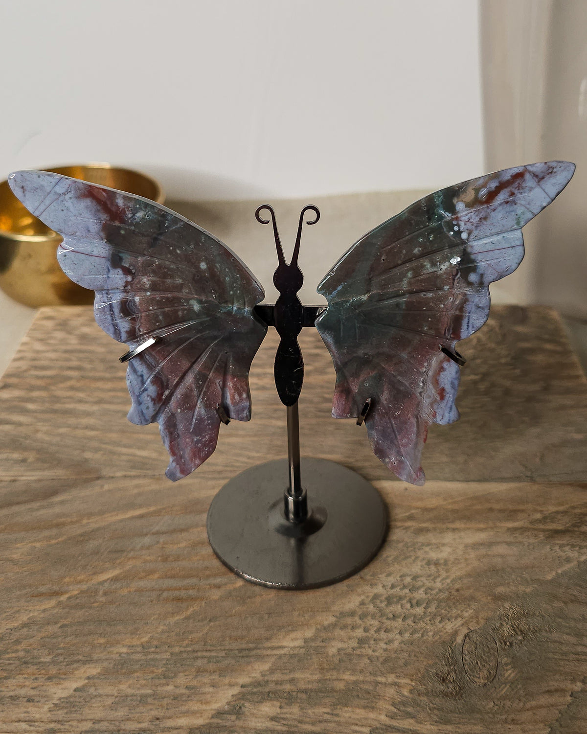 Jasper | Crystal Butterfly Wings On The Stand