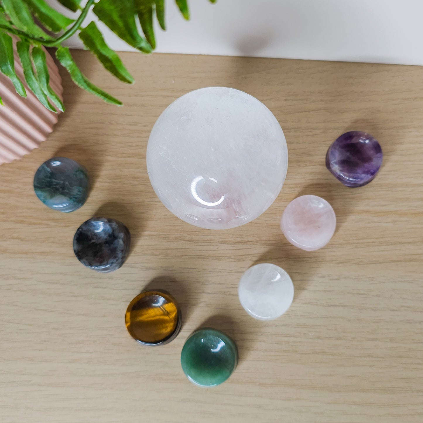 Crystal Sphere Stands