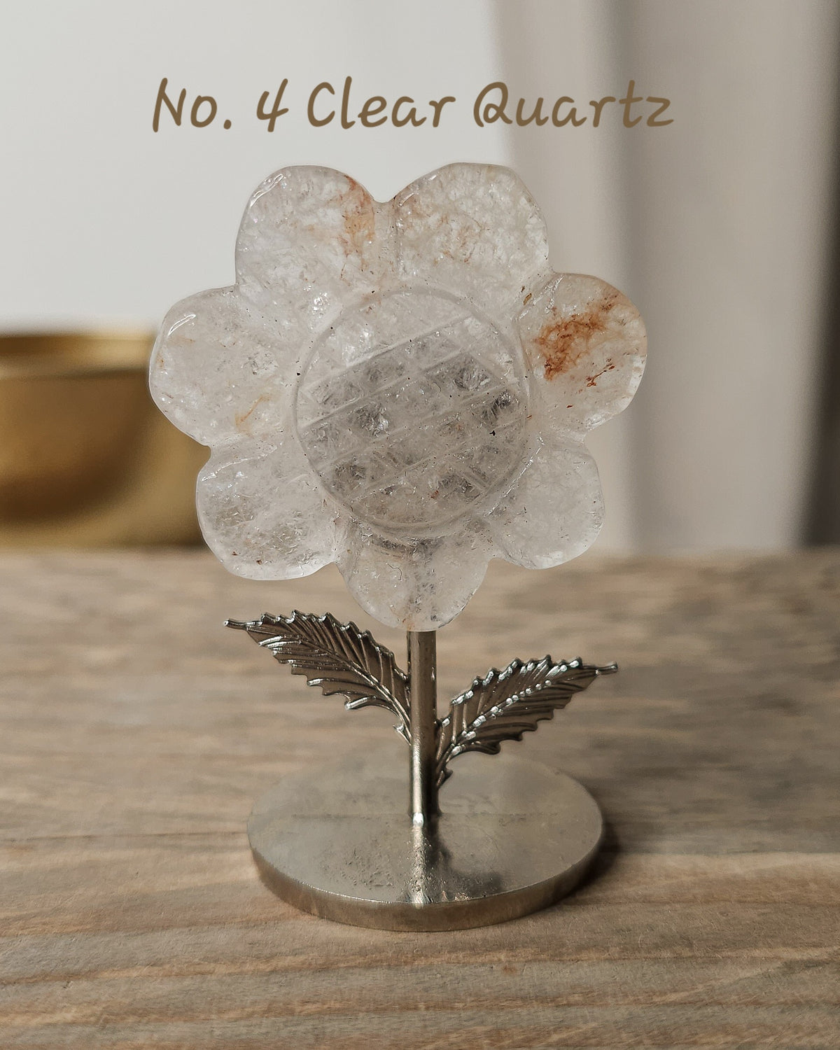 Crystal Flower Carving